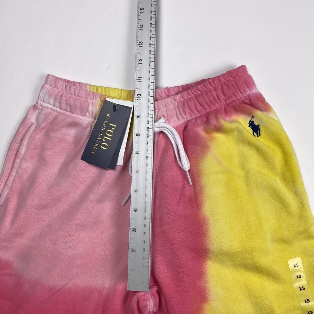 Polo Ralph Lauren Tie Dye Jogger Sweatpants Women's XS French Terry Gym Pants - Picture 9 of 12